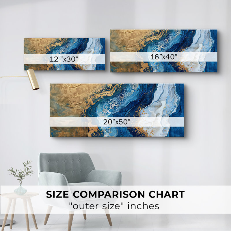 Winston Porter Abstract Series-CDXXI- Gallery Wrapped Canvas